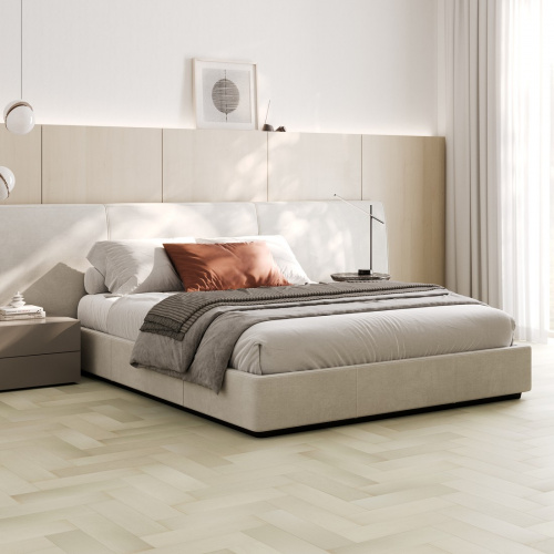 Паркет Quartz Parquet 44-400-56 Клён американский белый 400*100*5 мм(1,12 м2.уп)