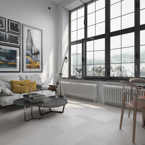 Кварцевый ламинат Home Expert Rock 9101 Ivory 610*305*4мм, 0,5мм, фаска (1,861м2 уп)