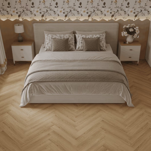  Ламинат Alpine Floor Herringbone Elegant Strong LF304-41 Дуб Элла 4V (600x100x12mm)1,320 м2.уп