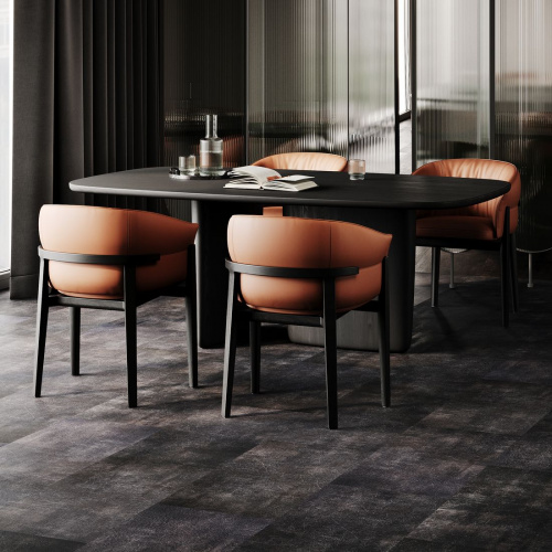 Кварцевый ламинат Home Expert Rock 9109 Copper 610*305*4мм, 0,5мм, фаска (1,861м2 уп)