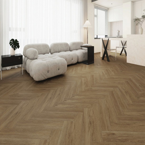 Кварцевый ламинат Strong Step Ideal 35ID34 Карамель 630*126*5мм, 0,5 мм(1,588 м2/уп)