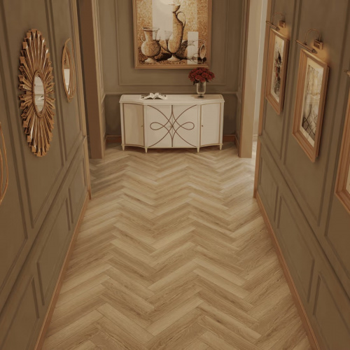  Ламинат Alpine Floor Herringbone Elegant Strong LF304-38 Дуб Тинос 4V (600x100x12mm)1,320 м2.уп