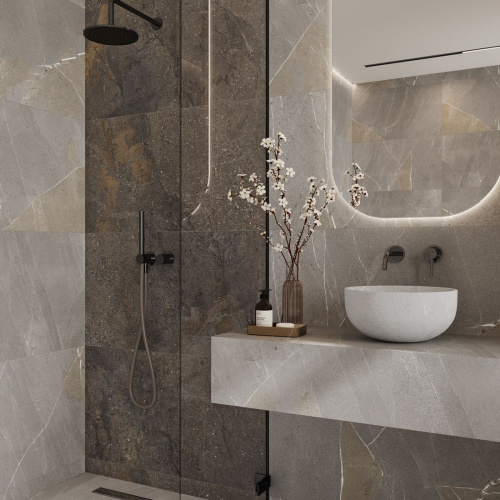 Керамогранит NT Ceramic Axion Shiny Slate NTTHS99809K(600*1200*8,5 мм)1,44 м2