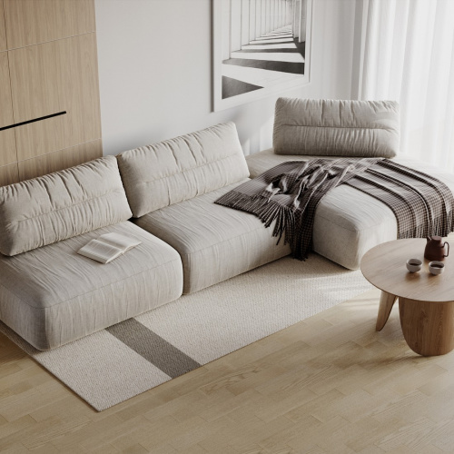 Паркет Quartz Parquet 44-1258-06  Дуб Маскарпоне 400*100*5 мм(1,12 м2.уп)