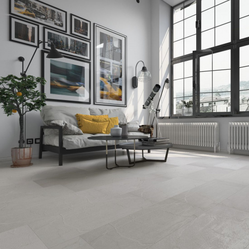 Кварцевый ламинат Home Expert Rock 9101 Ivory 610*305*4мм, 0,5мм, фаска (1,861м2 уп)