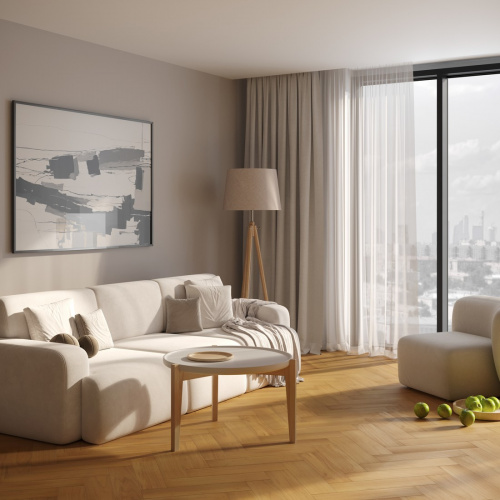 Паркет Quartz Parquet 44-400-71 Тик Южноамериканский  400*100*5 мм(1,12 м2.уп)
