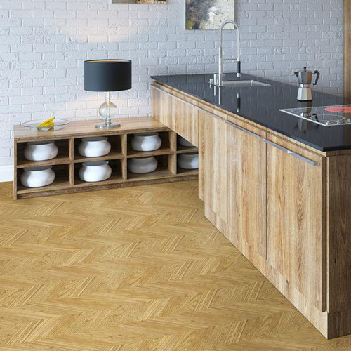Клеевая пробка Corkstyle Chevron Chevron White(1235*305*6мм)3 м2/уп